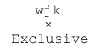 wjk Exclusive Logo