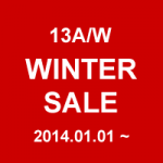 WINTER SALE 2013A/W